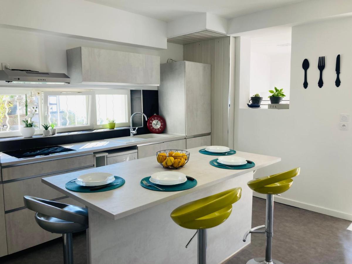 Maison Mediterraneo - Rez De Villa, Vue Imprenable Sur La Mer Pietranera エクステリア 写真