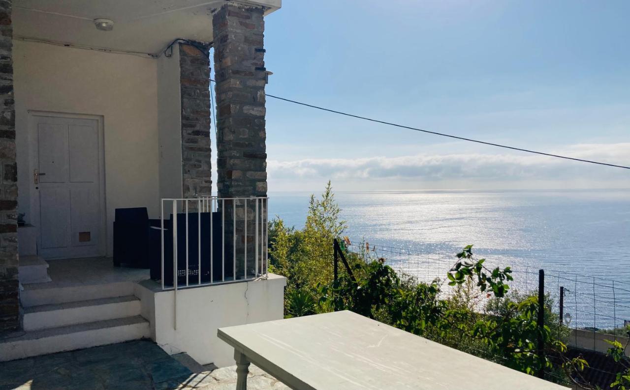 Maison Mediterraneo - Rez De Villa, Vue Imprenable Sur La Mer Pietranera エクステリア 写真
