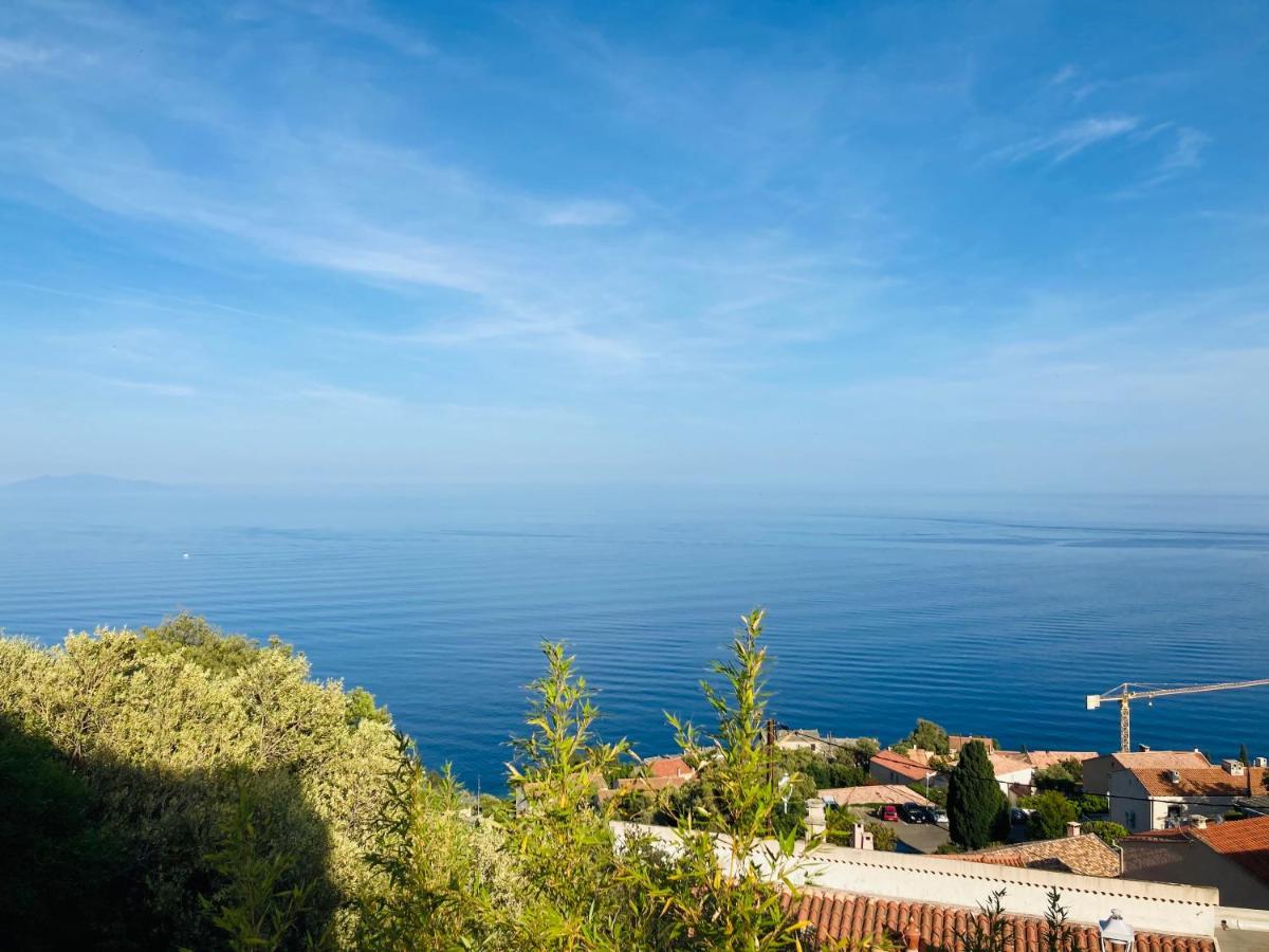 Maison Mediterraneo - Rez De Villa, Vue Imprenable Sur La Mer Pietranera エクステリア 写真